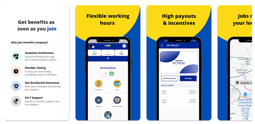 Homfix Company Expert App