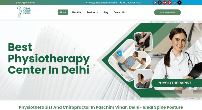 Physiotherapist and Chiropractor
